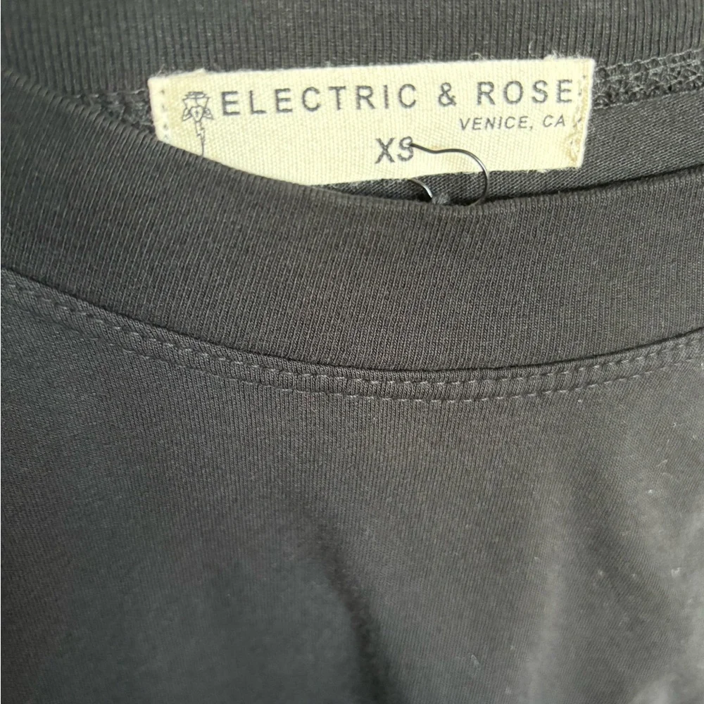 Electric & Rose Classic Black Tee - Picture 3 of 5